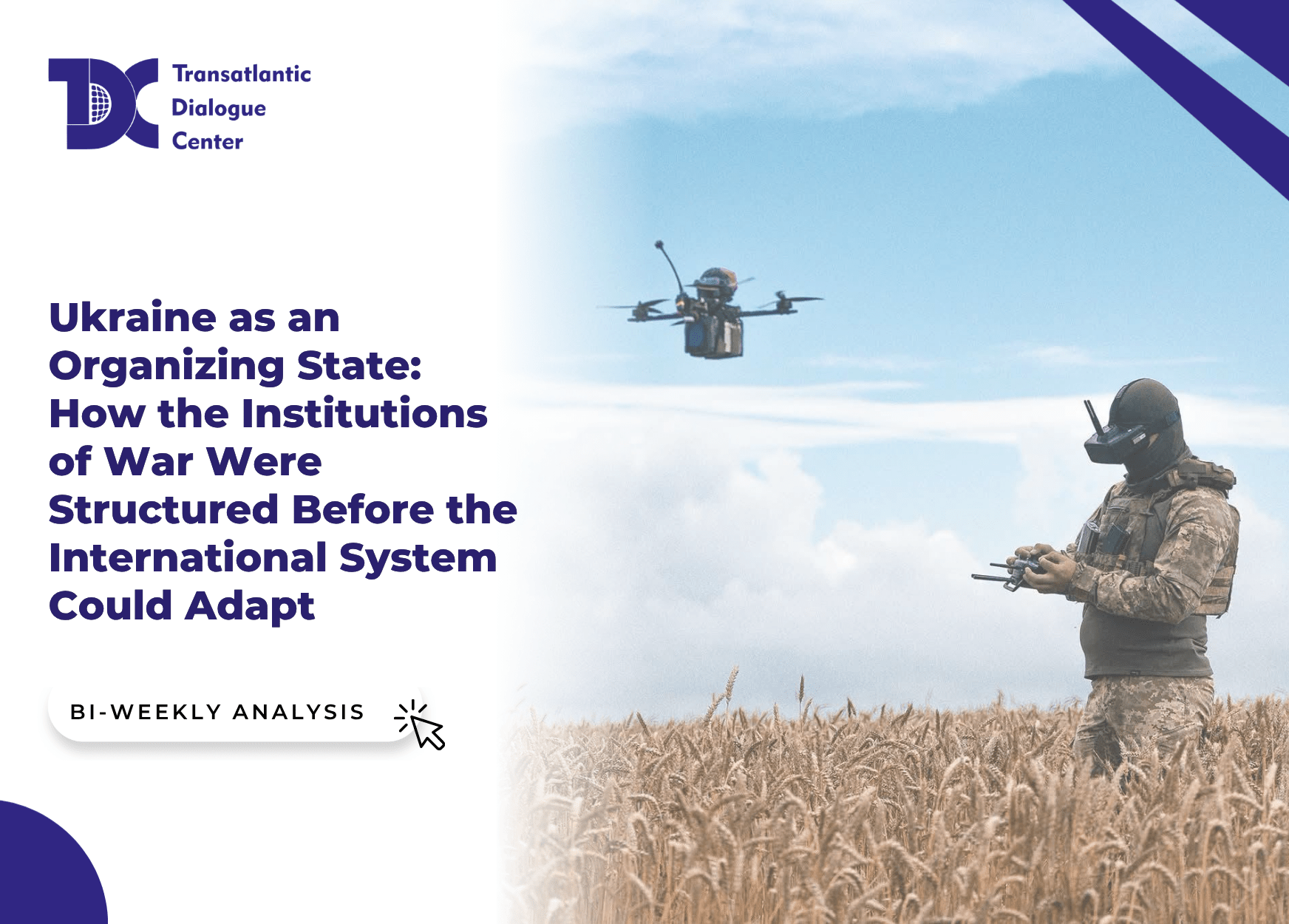 Cover of the analysis on Brave1 and Ukrainian defence innovation